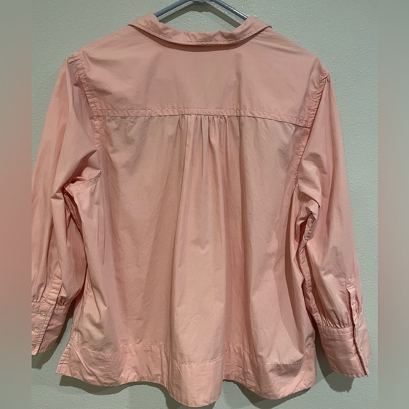 Free Assembly boho Pink peasant blouse with balloon sleeves. Size XL - Picture 6 of 6